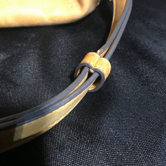 PinkStix Faux Leather Tan Crossbody Bag Purse Chettah Print Lining - Picture 6 of 13